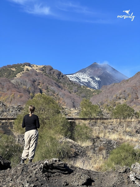 Chilling with the south East Crater of Etna