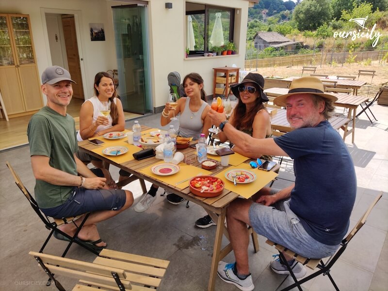 Lunch on Mt.Etna