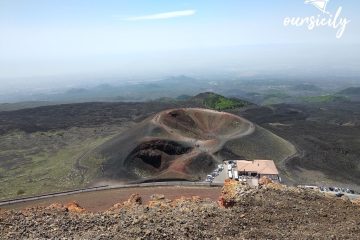 View of Etna and Silvestri Craters